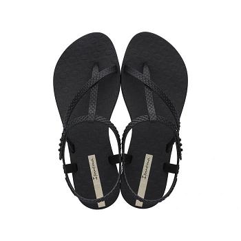 Ipanema India Wish Sandals Women Black ALQ918532